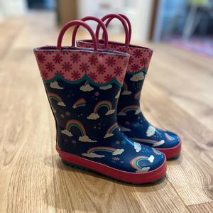 Stephen Joseph Rainbow Rain Boots
